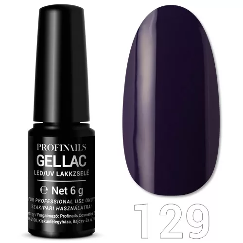 Profinails Gel Lac LED/UV lakkzselé 6gr No.129 