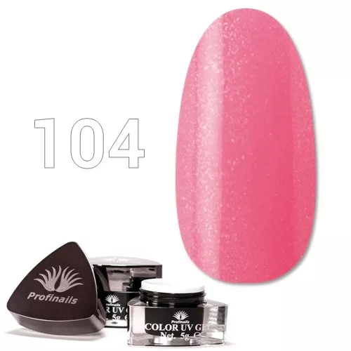 Profi Nails UV színes zselé No. 104 *