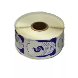 Körömépítő sablon lila 500db (USA)