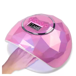 UV/LED 86W Lámpa Pink Shiny