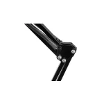 Asztali Műkörmös Lámpa Kerek Búra - Fekete