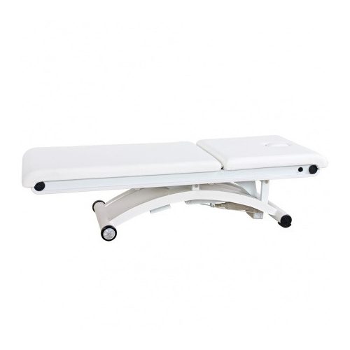 Elektromos masszázs és kezelőágy fehér