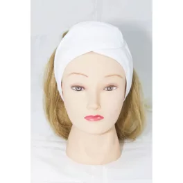 Kozmetikai Fejpánt Textíl - Fehér