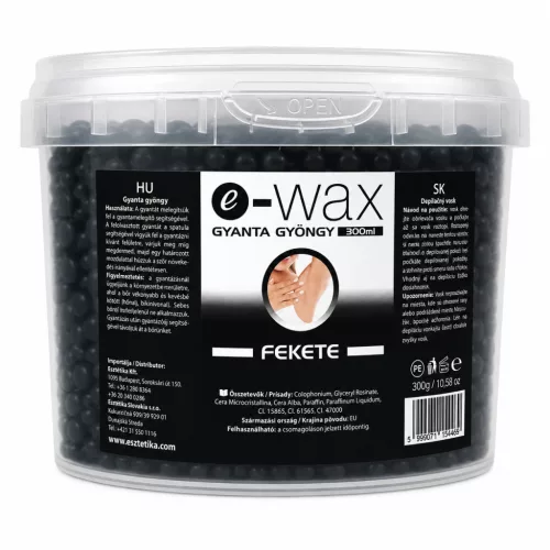 Gyanta Gyöngy Fekete Dobozos 300g