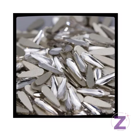 Zodiac - Üveg Cseppforma Crystal 10x3mm - 10db