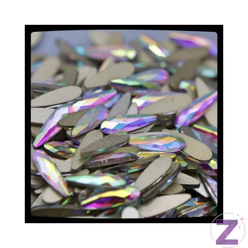 Zodiac - Üveg Cseppforma Crystal AB 12db