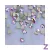Zodiac - Szív Forma Crystal AB 12db