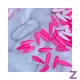 Zodiac - Üveg Cseppforma Neon Pink 10x3mm - 8db *