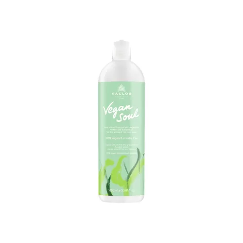 Kallos - Vegan Soul Tápláló Sampon Növényi proteinnel és Avokádó olajjal 1000ml