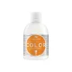 Kallos - KJMN Color Hajsampon Lenmagolajjal Töredezett hajra 1000ml