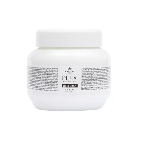 Kallos Plex Bond Builder hajpakolás növényi protein és Peptid komplex-szel 275ml