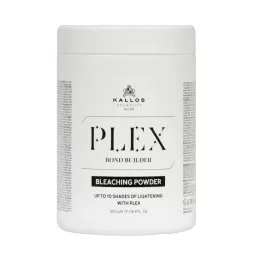   Kallos PLEX Bond Builder szőkítőpor Plex-szel, az akár 10 árnyalatnyi világosításért 500g