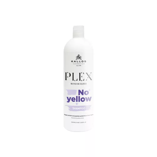 Kallos Plex Bond Builder No Yellow Sampon Növényi Proteinnel És Peptid Komplex-szel 1000ml