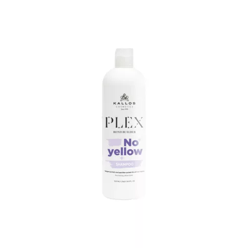 Kallos Plex Bond Builder No Yellow Sampon Növényi Proteinnel És Peptid Komplex-szel 500ml