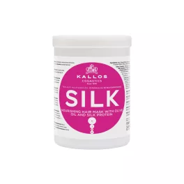   Kallos - KJMN Silk Hajpakoló Krém olívaolajjal és selyemproteinnel száraz, élettelen hajra 1000ml