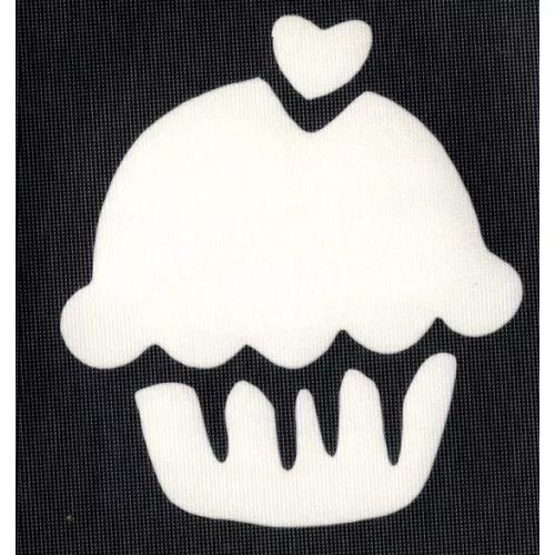 Csillámtetoválás Sablon Cupcake MN-75