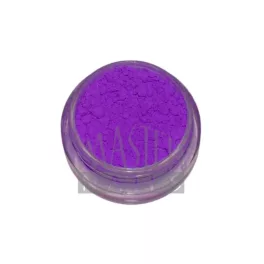 Körömdísz / Pigment por neon sötét lila