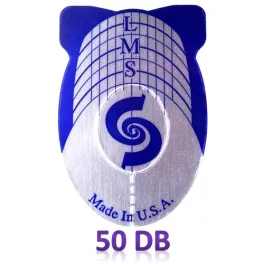 Körömépítő sablon lila 1db (USA) *