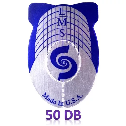 Körömépítő sablon lila 1db (USA) *