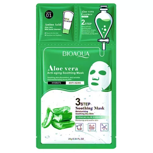 Fátyolmaszk / BioAqua / Aloe