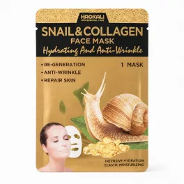 Haokali Fátyolmaszk - Snail & Collagen