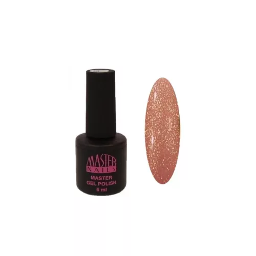 Master Nails 6ml Gel polish/124 Holo Arany *