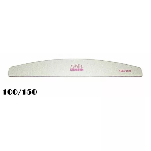 Master Nails Reszelő szürke íves 100/150
