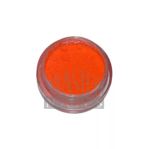 Körömdísz / Pigment por neon sötét narancs *