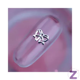 Zodiac - Körömdísz Masni Forma Ezüst 40db