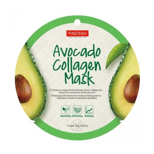 PureDerm Avokádó maszk circle *