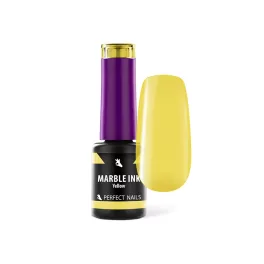   Perfect Nails Marble Ink - Körömdíszítő Akvarell Tinta - Sárga 4ml *