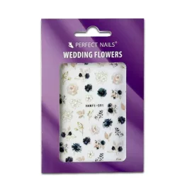 Perfect Nails Körömmatrica - Wedding Flowers