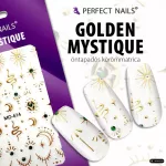 Perfect Nails Körömmatrica - Golden Mystique