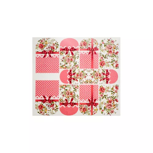 Perfect Nails Nail Dress Sticker - Ribbon (Masni) - 972 *