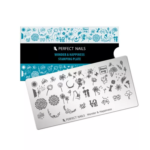 Perfect Nails Körömnyomda Lemez - Wonder & Happiness
