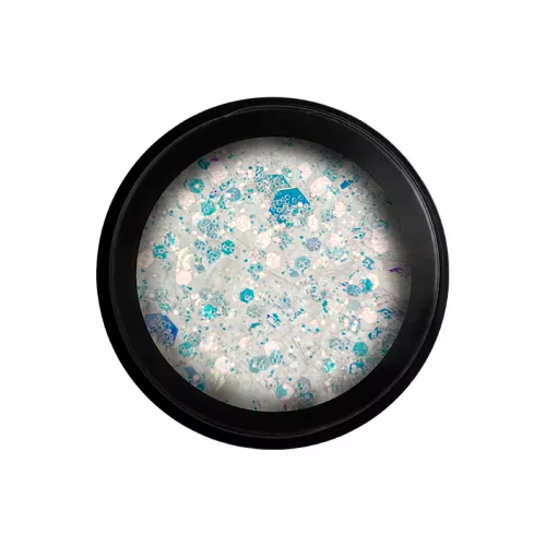 Perfect Nails Körömdíszítő Glitter - Multisize - Create #3