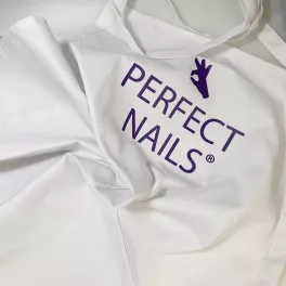 Perfect Nails Kötény - Fehér