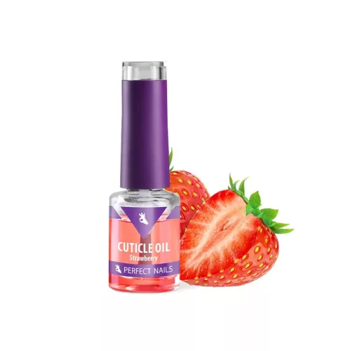 Perfect Nails Körömápoló Olaj - Cuticle Oil - Strawberry 4ml
