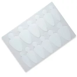   Szilikon Mosolyvonal sablon Reverse TIP Technikához - Orosz Extrém Francia - 12db