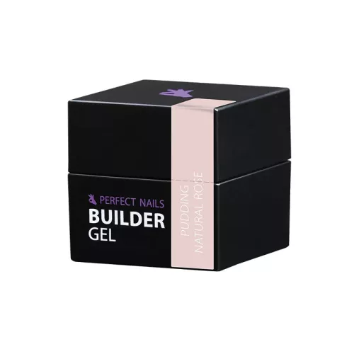 Perfect Nails Zselé - Pudding Cover Gel 15g - Natural Rose