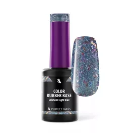 Perfect Nails Color Rubber Base Gel 8ml - Diamond Light Blue