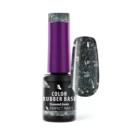 Perfect Nails Color Rubber Base Gel 4ml - Diamond Green