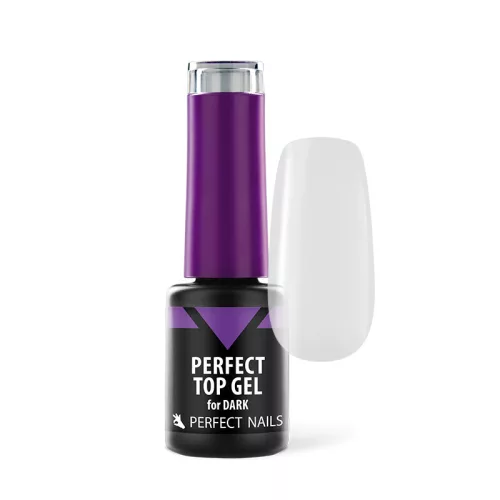 Perfect Nails Top Gel For Dark Fényzselé 4ml