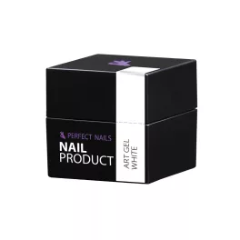   Perfect Nails Art Gel - Műköröm Díszítő Színes Zselé - White