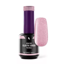   Perfect Nails Elastic Base Gel - Hema Free Erősített Gél Lakk Alap 15ml - Pink Shine