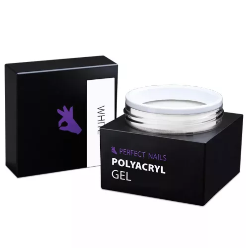 Perfect Nails PolyAcryl Gel - Tégelyben 15g - White