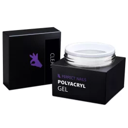 Perfect Nails PolyAcryl Gel - Tégelyben 50g - Clear