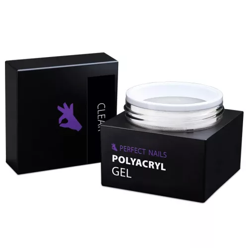 Perfect Nails PolyAcryl Gel - Tégelyben 50g - Clear