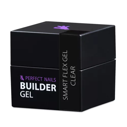 Perfect Nails Smart Flex Gel Átlátszó Műkörömépítő Zselé 15g - Clear