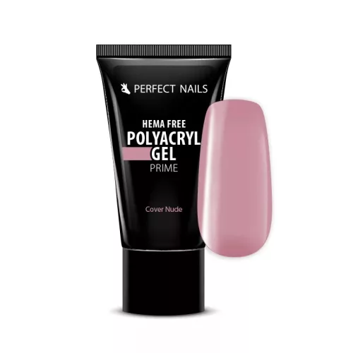Perfect Nails PolyAcryl Gel Prime - Hema Free Tubusos Polygel - Cover Nude 30g